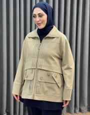 taş 5407 missemramiss lidya işlemeli ceket