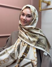bej 5562 missemramiss nappa yün ipek şal
