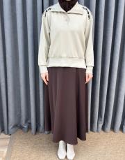 taş 5299 missemramiss moral işlemeli sweatshirt 3
