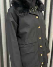 siyah 5481 missemramiss special kürklü parka 6
