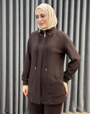 kahve 5405 missemramiss deri detaylı oyna takım 2