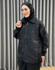 siyah 5388 missemramiss blossam ceket takım 2