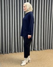 lacivert 5465 missemramiss işlemeli sweatshirt 3