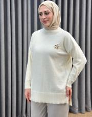 ekru 5442 missemramiss angora kazak