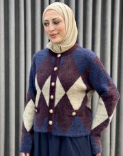 bordo 27k 106 nuss angora hırka
