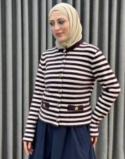 bordo 27k 105 nuss angora hırka