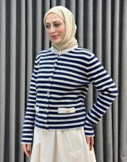 lacivert 27k 105 nuss angora hırka