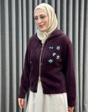 bordo 27k 103 nuss hırka
