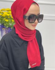 kırmızı 2138 pieef yaz şal